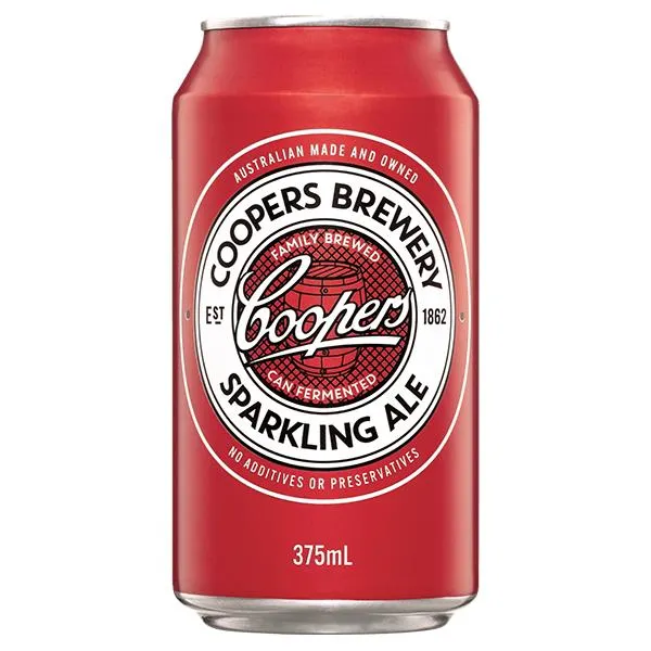 Coopers Sparkling Ale Can 24X375ML