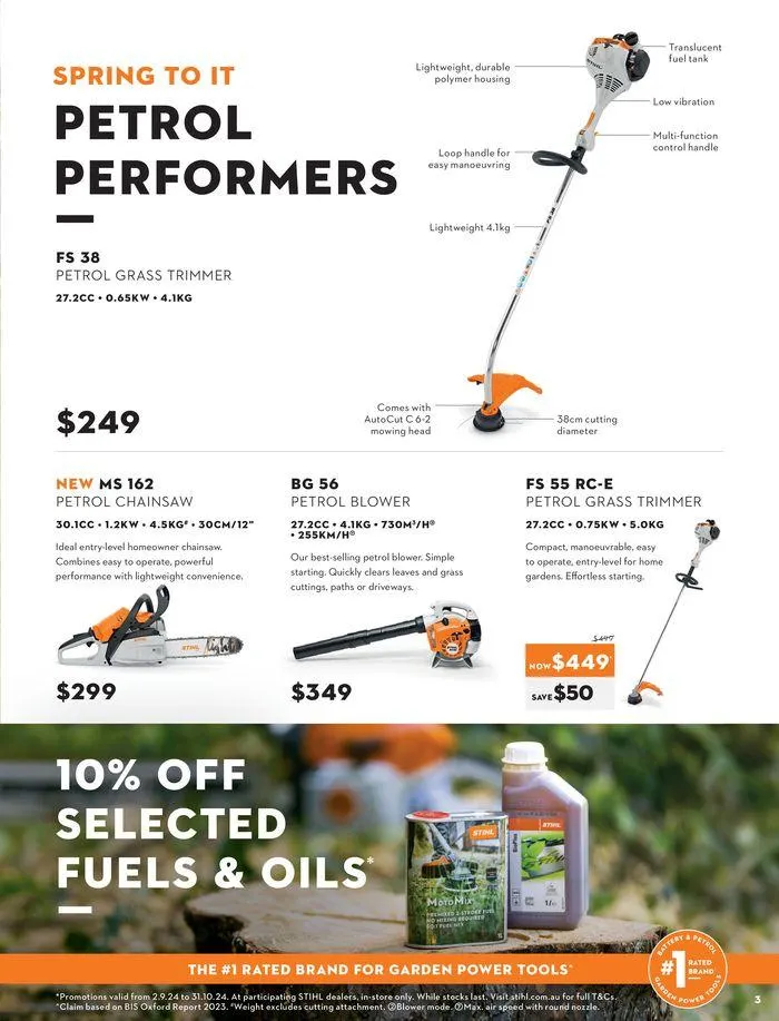 Spring 24 - Catalogue valid from 12 September to 31 October 2024 - page 3