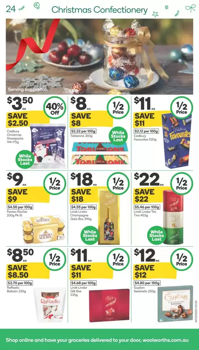 Weekly Specials - 04/12 - Catalogue valid from 4 December to 10 December 2024 - page 24