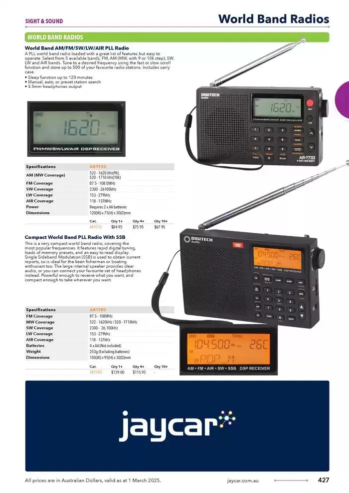 Celebrating 40 Years In Electronics - Catalogue valid from 4 March to 31 March 2025 - page 427