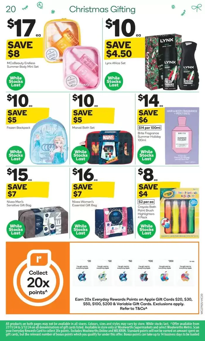 Weekly Specials - 27/11 - Catalogue valid from 27 November to 3 December 2024 - page 20