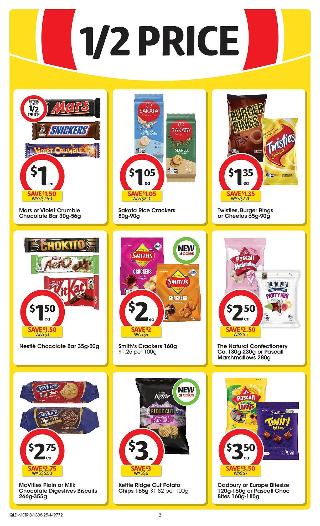 Coles catalogue - Catalogue valid from 12 August to 19 August 2025 - page 3