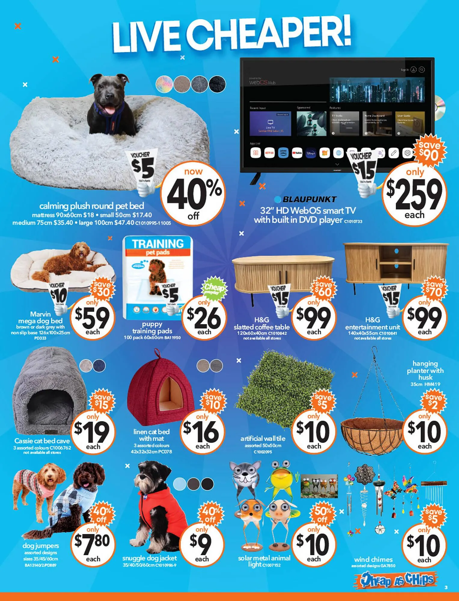 Cheap as Chips catalogue - Catalogue valid from 6 August to 19 August 2025 - page 3