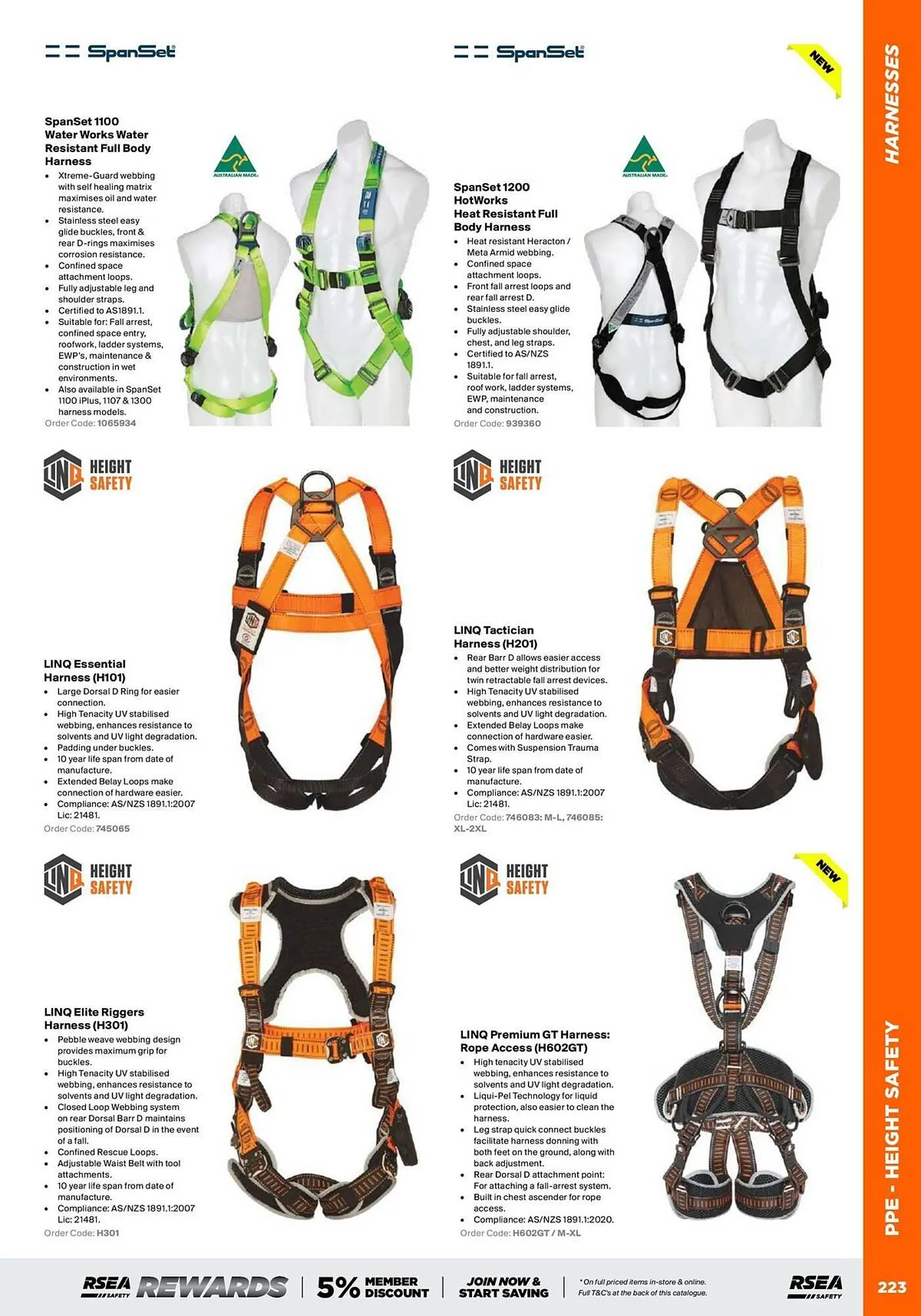 RSEA Safety catalogue - Catalogue valid from 1 August to 31 December 2025 - page 221