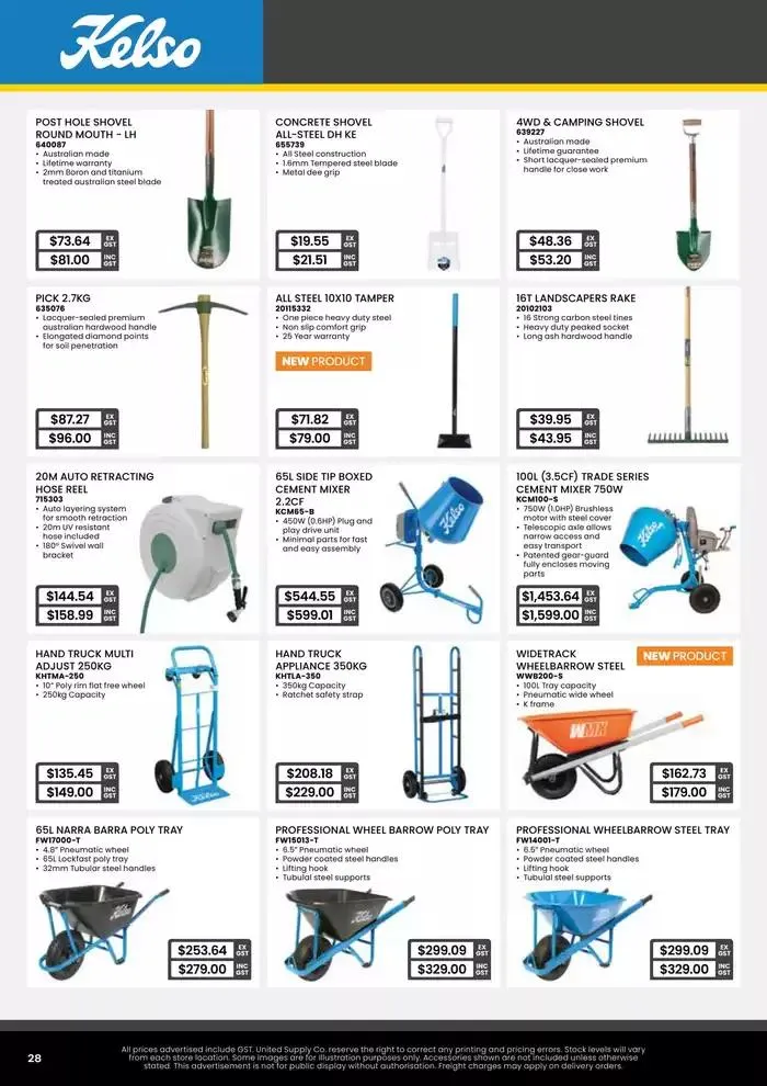  Tool Centre McKinnon APR-JUN 25 - Catalogue valid from 1 April to 30 June 2025 - page 28