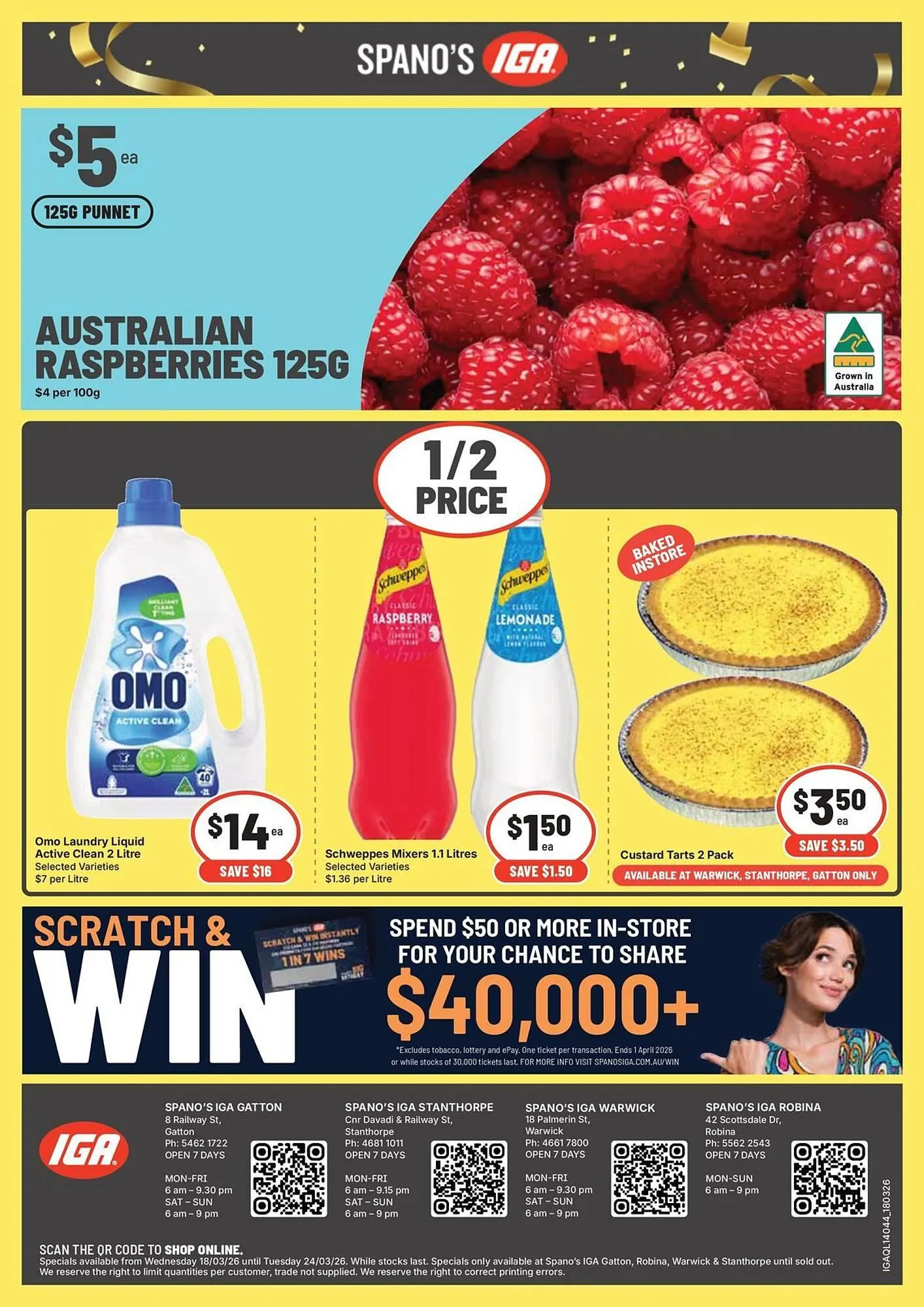 IGA catalogue - Catalogue valid from 18 March to 24 March 2026 - page 4