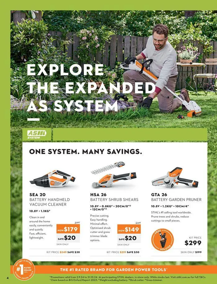 Spring 24 - Catalogue valid from 12 September to 31 October 2024 - page 4