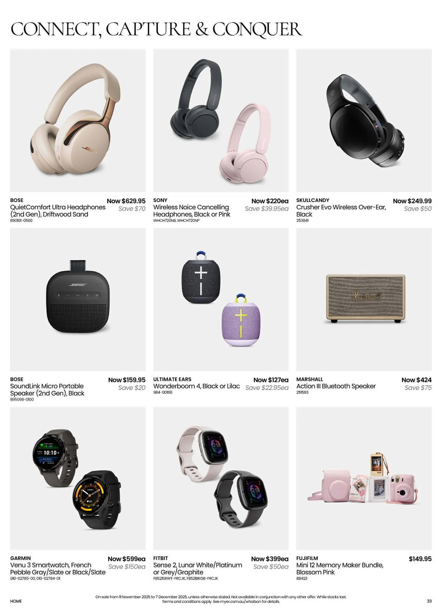 Myer catalogue - Catalogue valid from 11 November to 7 December 2025 - page 33