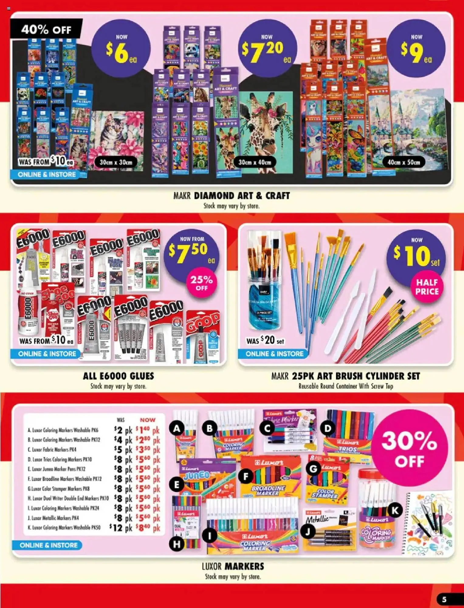 Lincraft catalogue - Catalogue valid from 30 June to 13 July 2025 - page 5