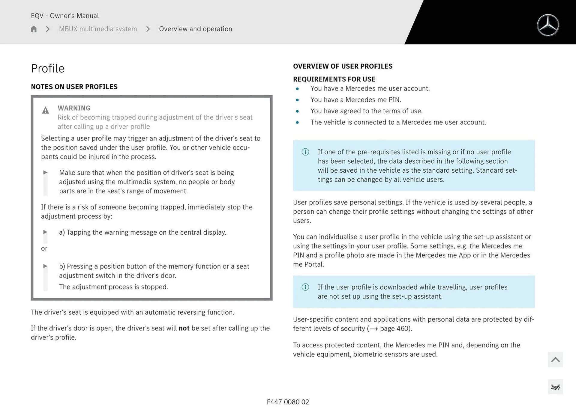 Mercedes-Benz catalogue - Catalogue valid from 11 September to 11 September 2025 - page 459