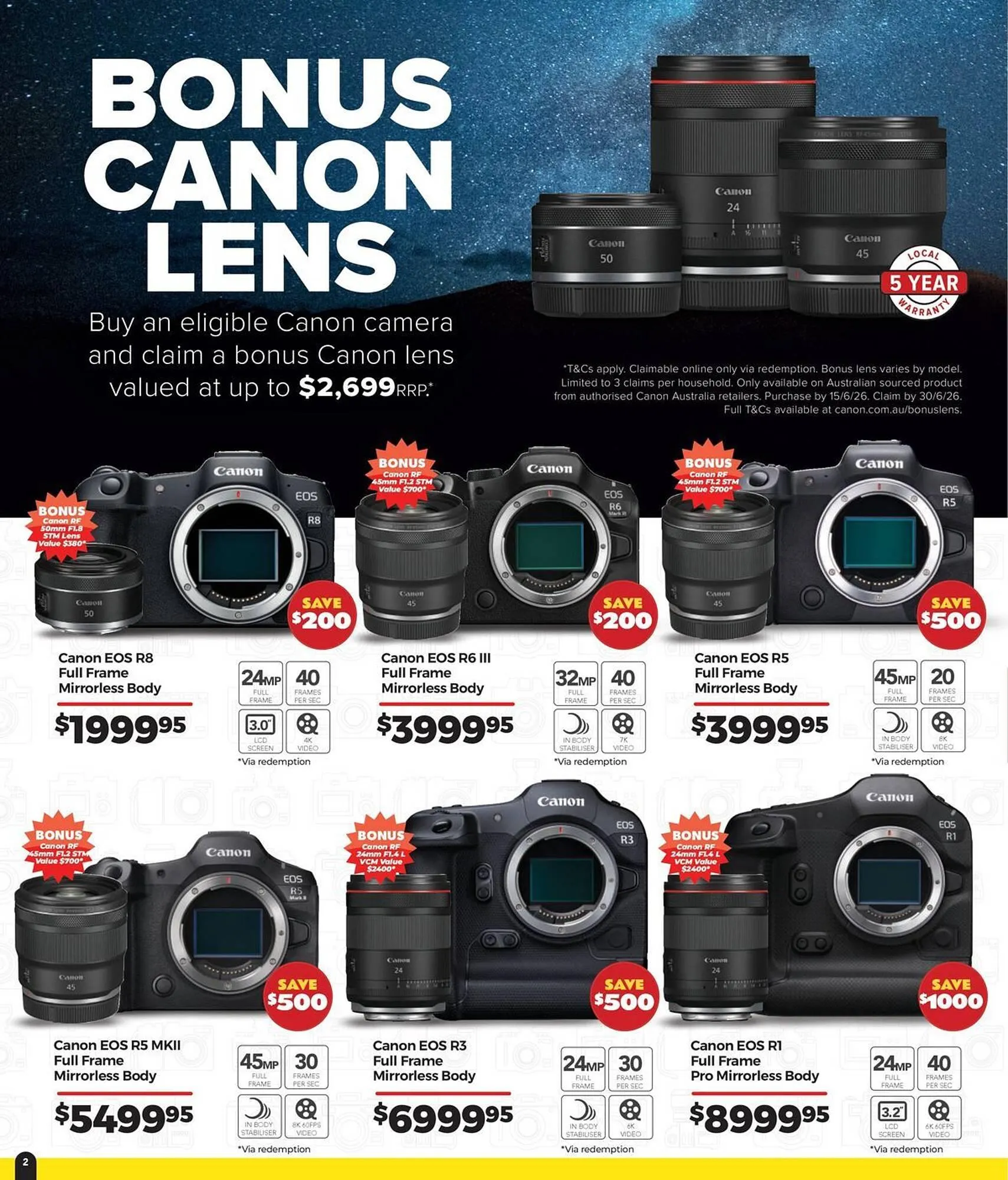 Teds Cameras catalogue - Catalogue valid from 4 May to 31 May 2026 - page 2