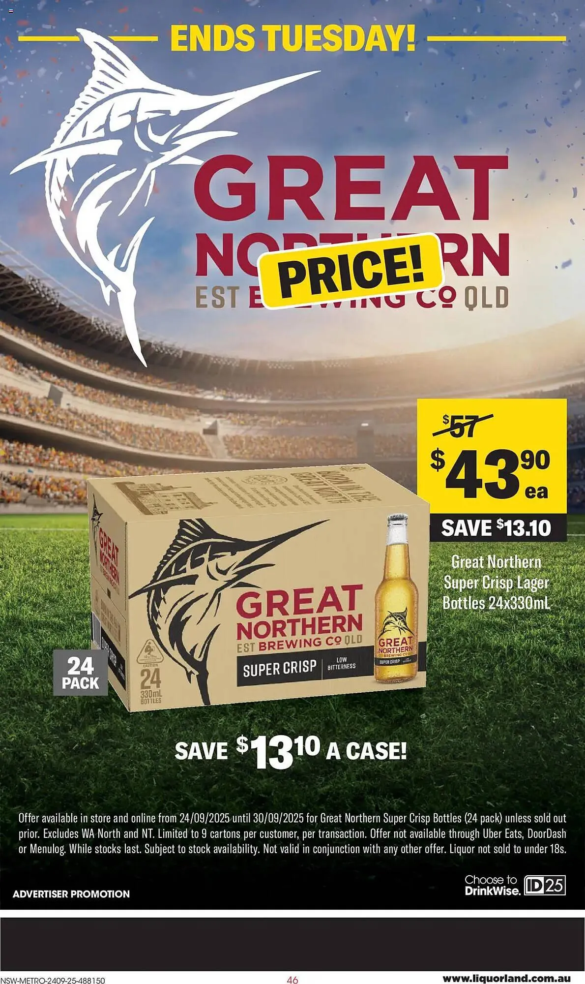 Liquorland catalogue - Catalogue valid from 23 September to 30 September 2025 - page 3