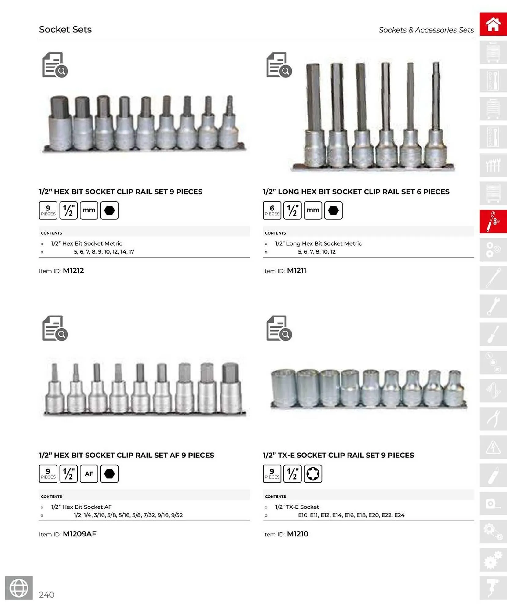 Teng Tools catalogue - Catalogue valid from 28 March to 31 December 2025 - page 241