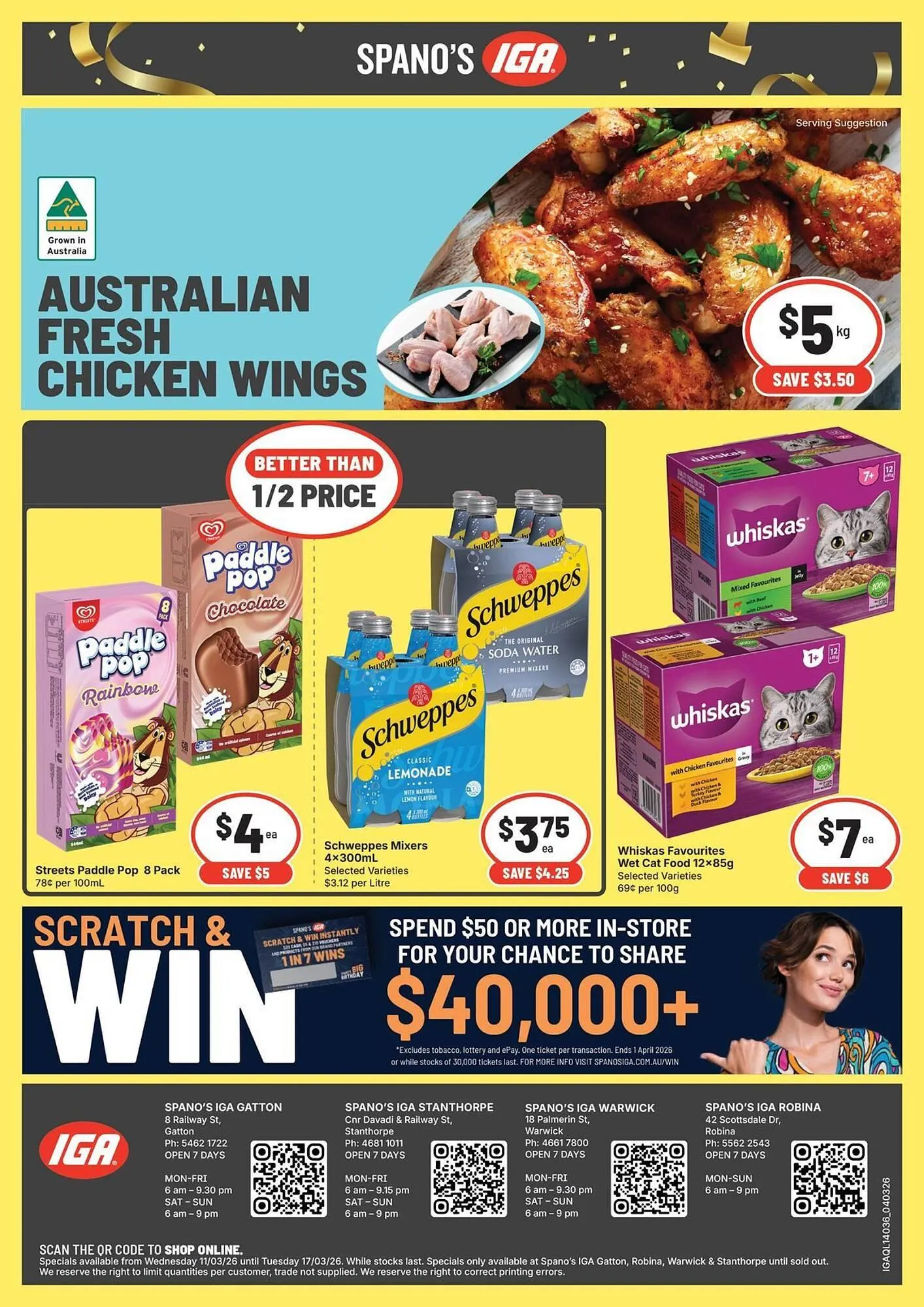 IGA catalogue - Catalogue valid from 11 March to 17 March 2026 - page 4