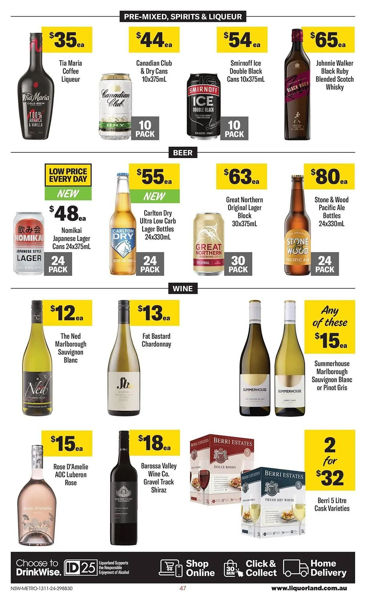 Coles catalogue - Catalogue valid from 13 November to 19 November 2024 - page 47
