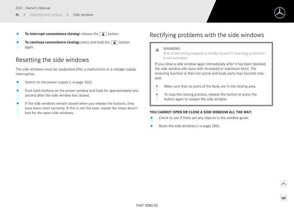 EQV MPV - Catalogue valid from 11 September to 11 September 2025 - page 184
