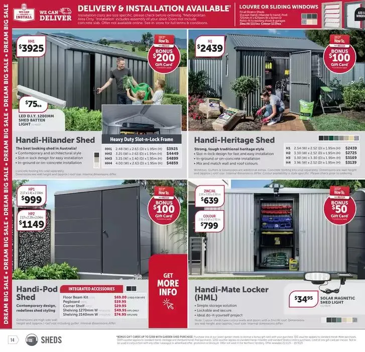 Dream Big Sale - Catalogue valid from 21 February to 20 March 2025 - page 14