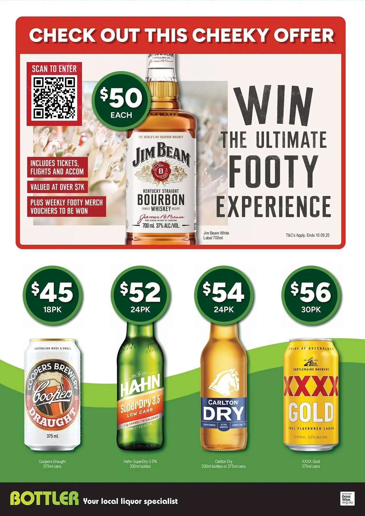 Bottler catalogue - Catalogue valid from 30 July to 10 September 2025 - page 1