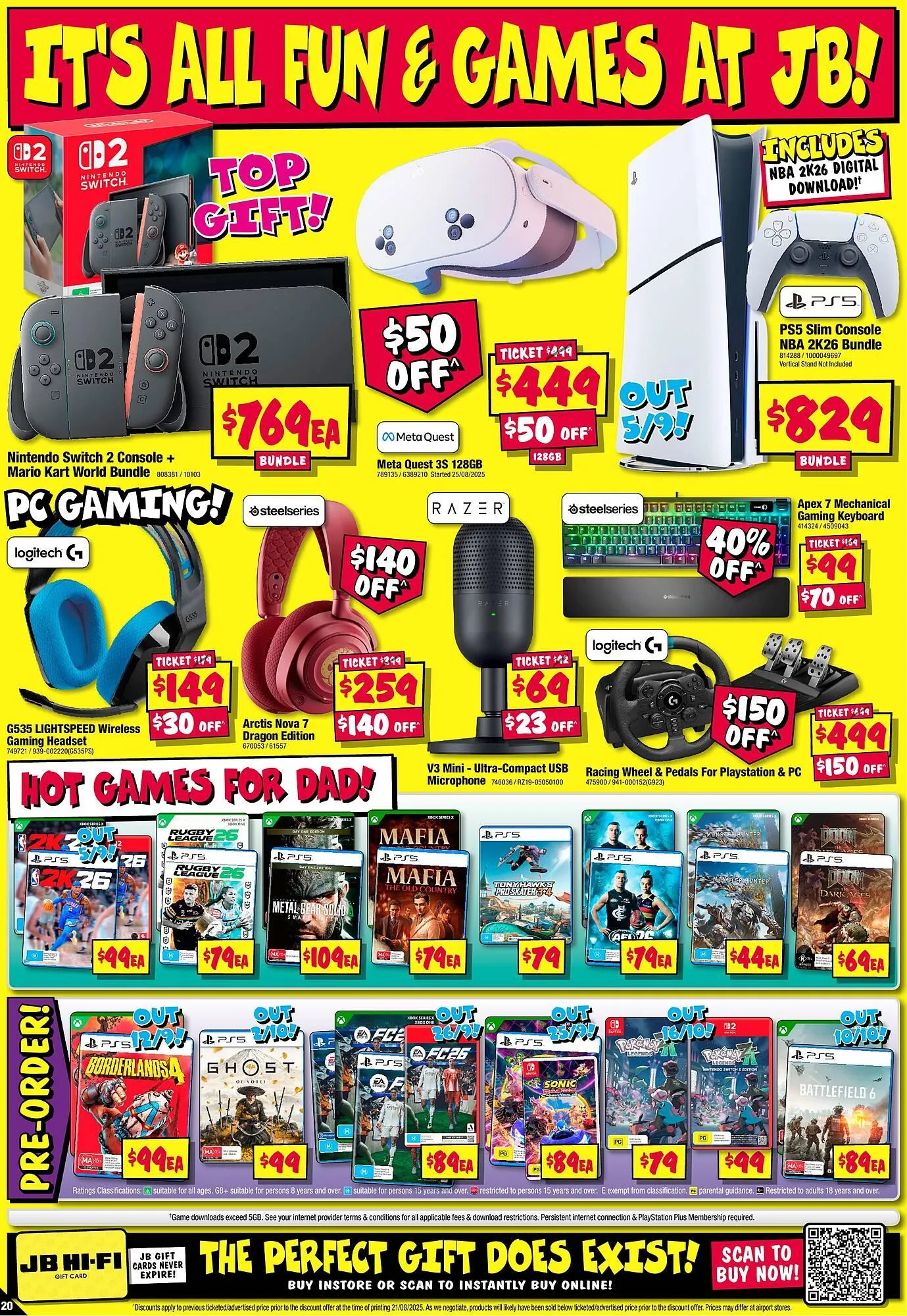 JB Hi-Fi catalogue - Catalogue valid from 4 September to 7 September 2025 - page 20