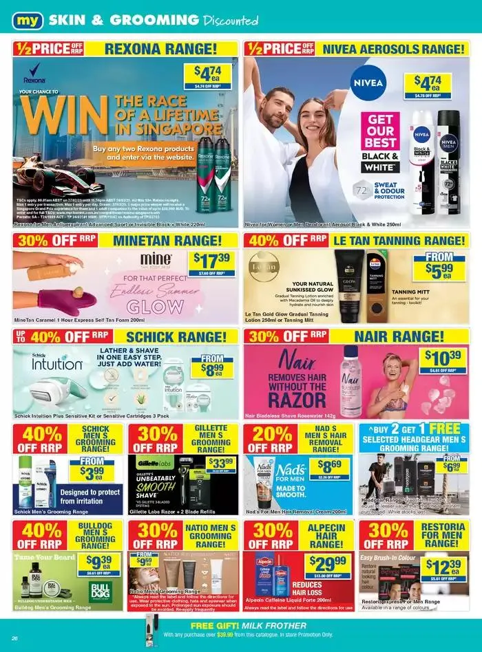 My Chemist Save Like A Champion - Catalogue valid from 27 February to 19 March 2025 - page 26