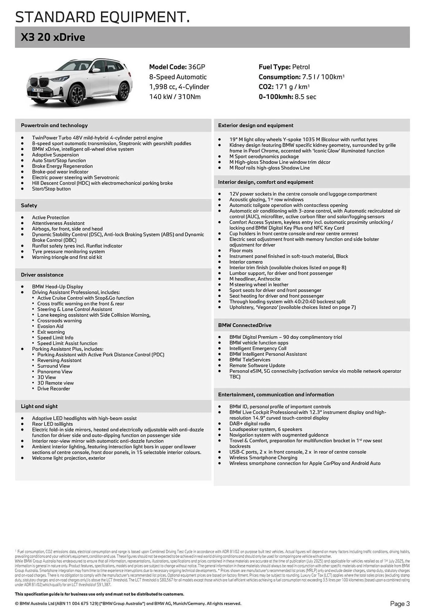 BMW catalogue - Catalogue valid from 7 August to 7 August 2026 - page 3