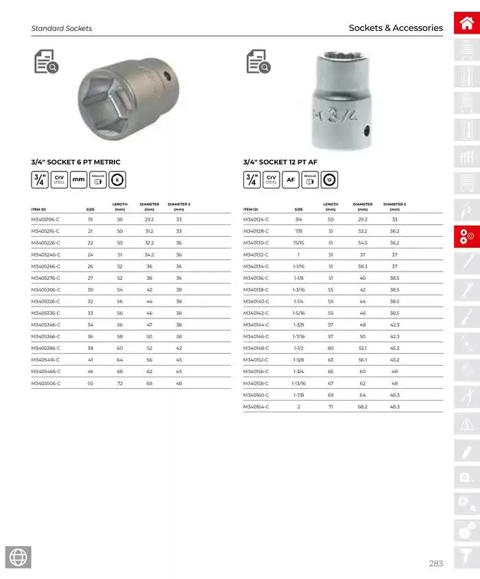 Product Catalogue - Catalogue valid from 28 March to 31 December 2025 - page 284