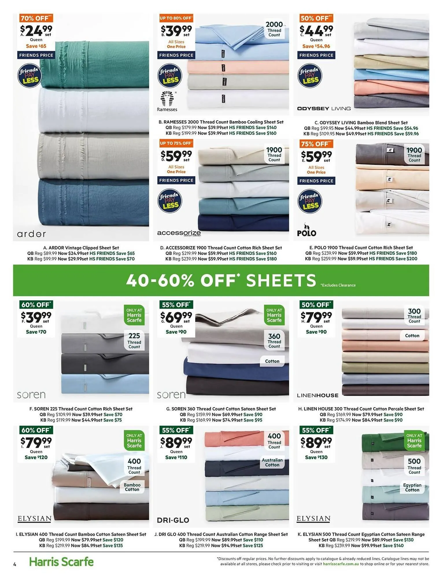 Harris Scarfe catalogue - Catalogue valid from 22 September to 11 October 2025 - page 4