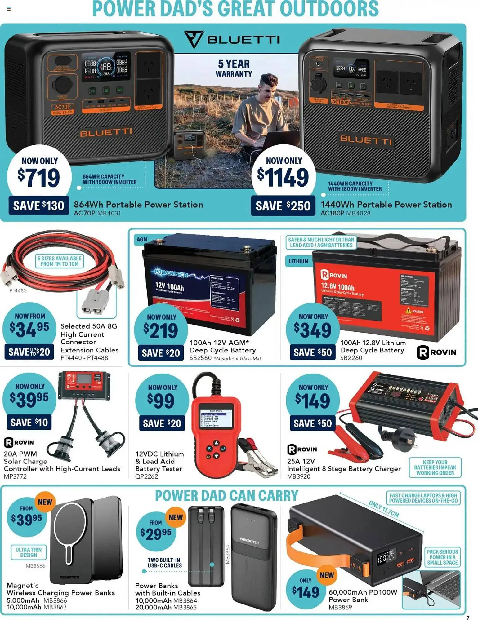 Jaycar Electronics catalogue - Catalogue valid from 19 August to 7 September 2025 - page 7