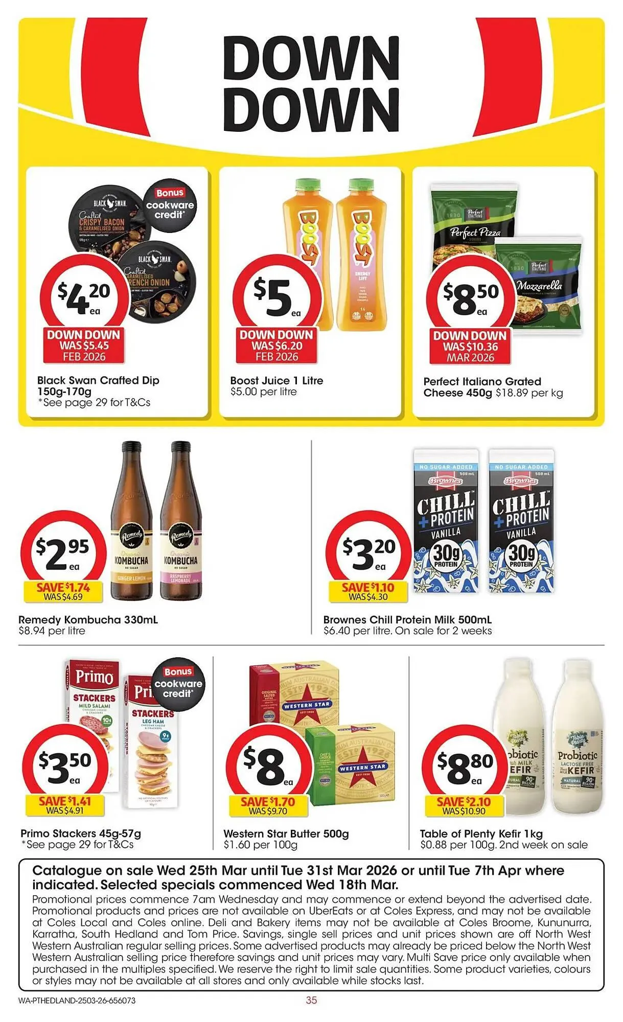 Coles catalogue - Catalogue valid from 25 March to 31 March 2026 - page 35