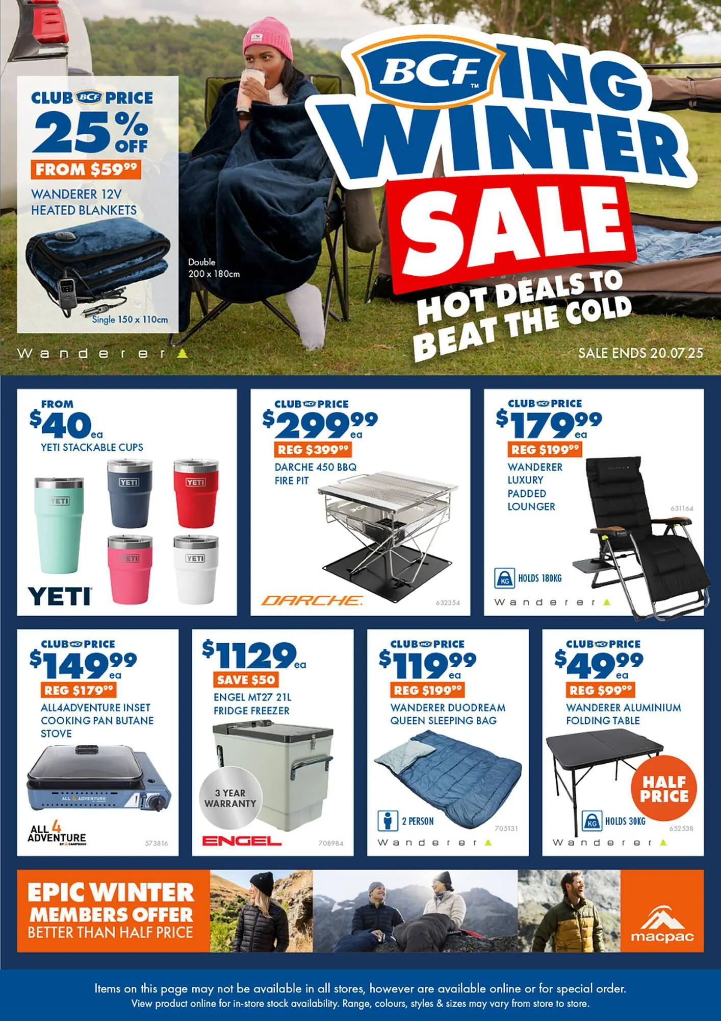 BCF catalogue - Catalogue valid from 30 June to 20 July 2025 - page 1