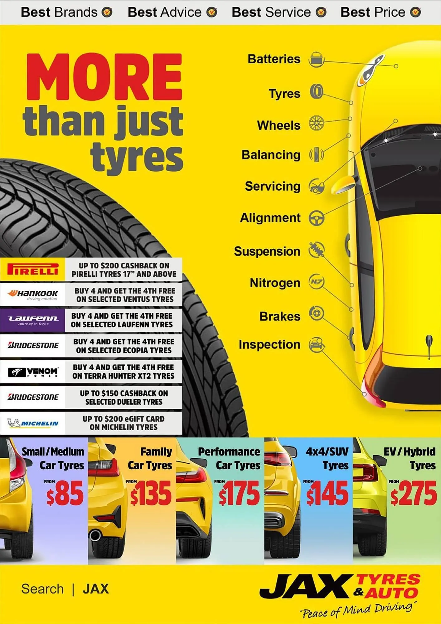 Jax Tyres catalogue - Catalogue valid from 1 September to 30 September 2025 - page 1