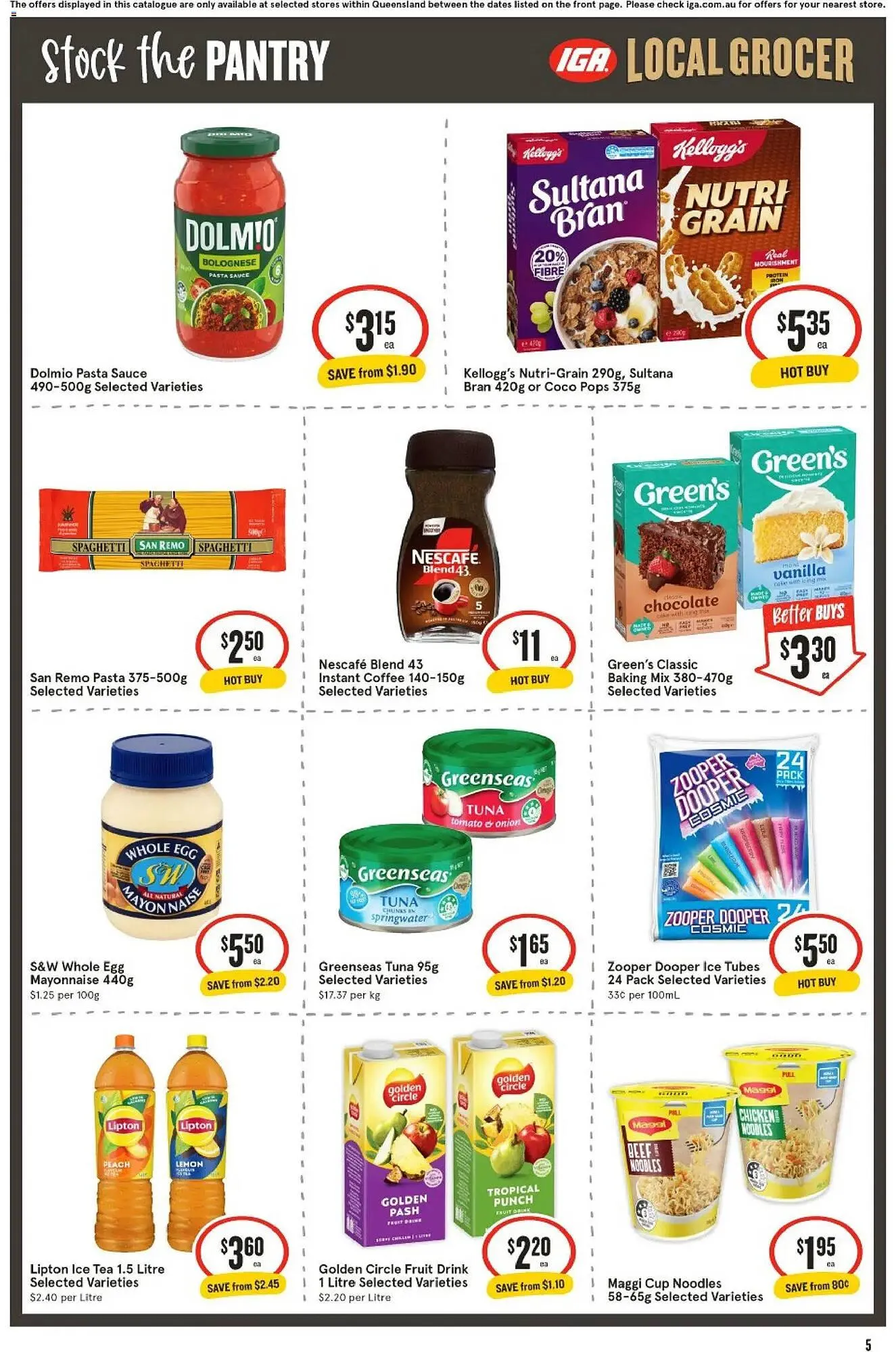 IGA catalogue - Catalogue valid from 24 December to 30 December 2025 - page 5