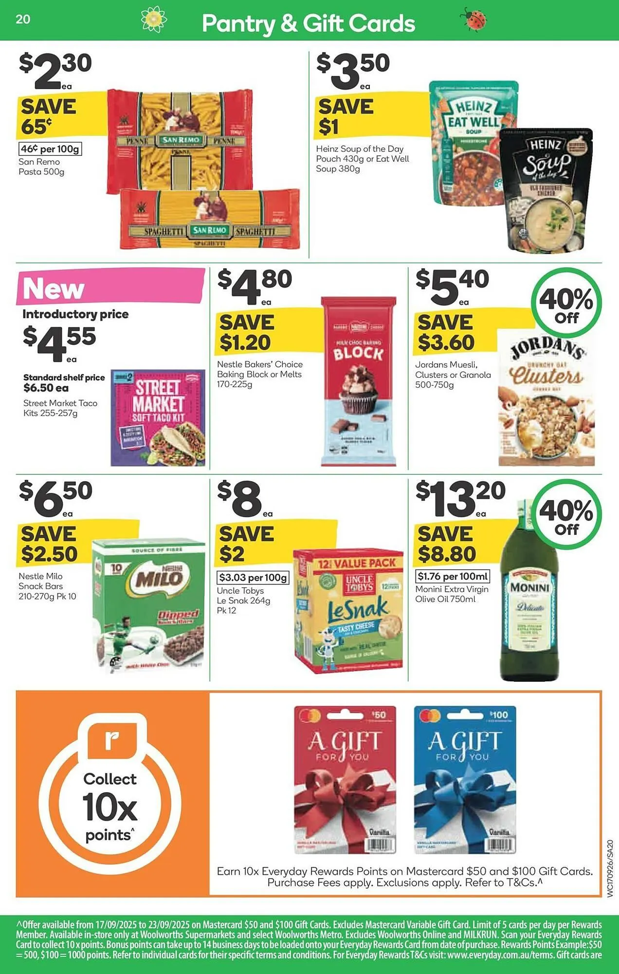 Woolworths catalogue - Catalogue valid from 17 September to 17 September 2025 - page 20