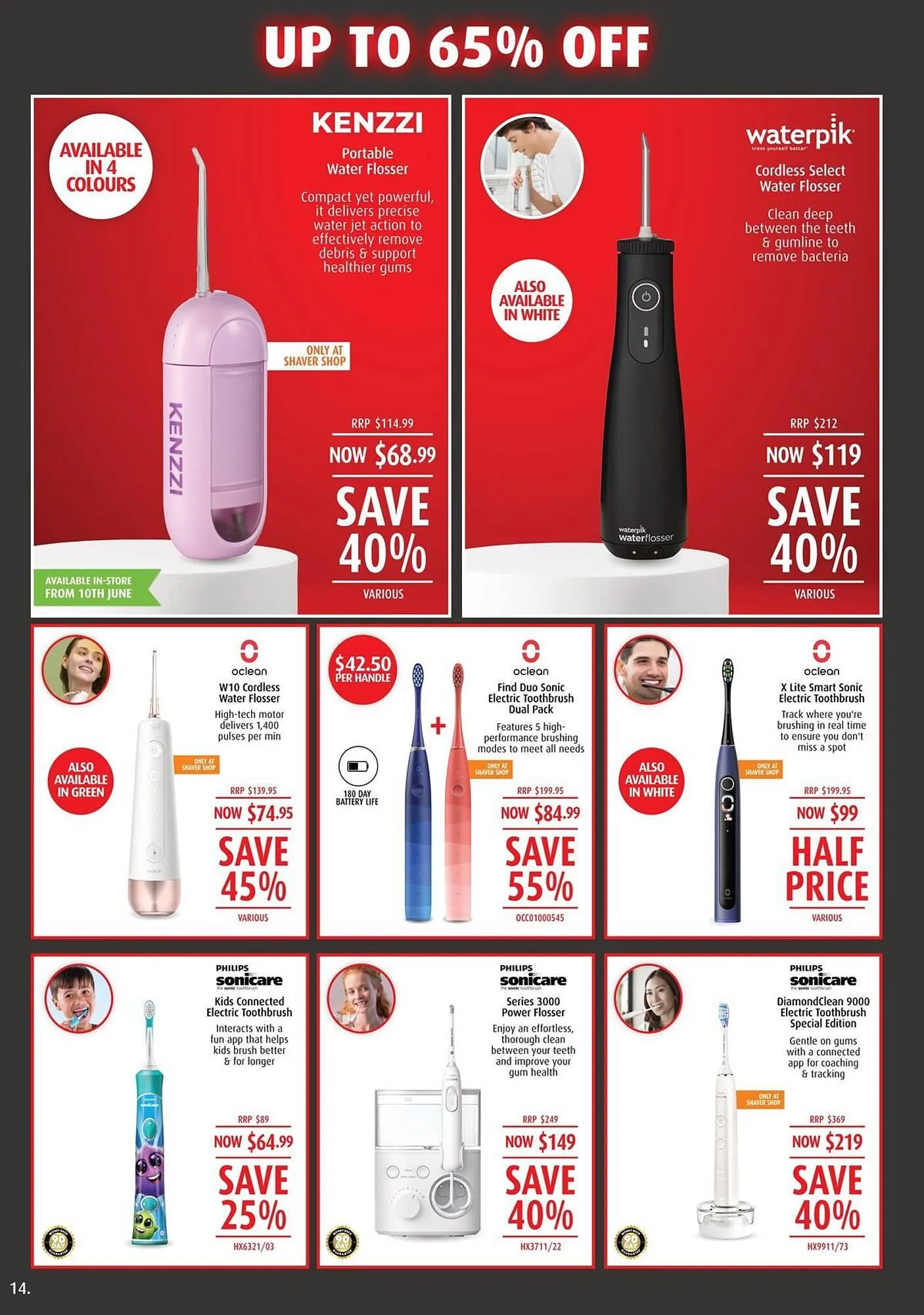 Shaver Shop catalogue - Catalogue valid from 29 May to 1 July 2025 - page 14