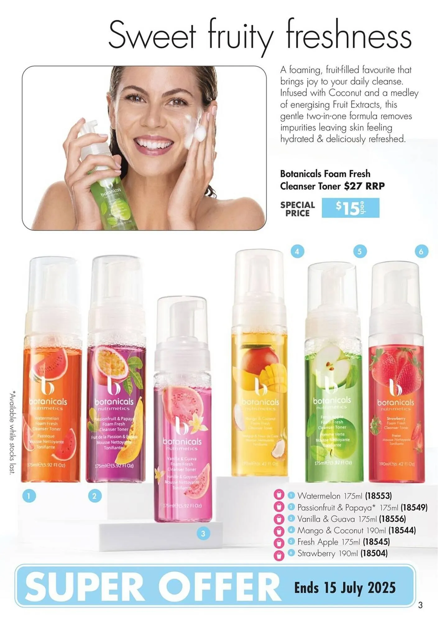 Nutrimetics catalogue - Catalogue valid from 26 June to 31 July 2025 - page 3
