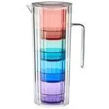 Pitcher And Tumbler Set 5 Piece