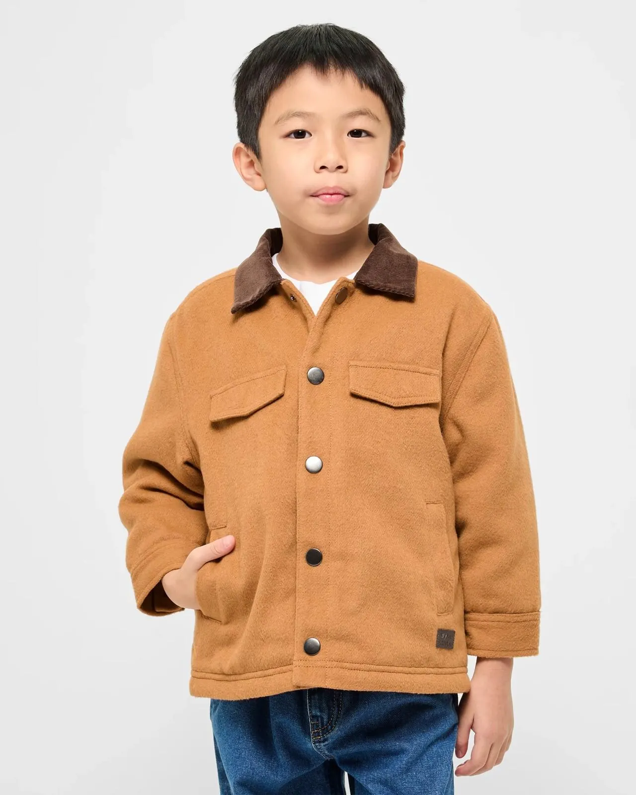 Lumber Jacket - Solid Tan
