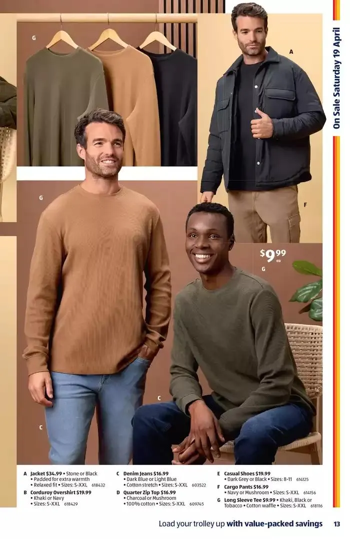 ALDI Special Buys - Catalogue valid from 16 April to 22 April 2025 - page 13