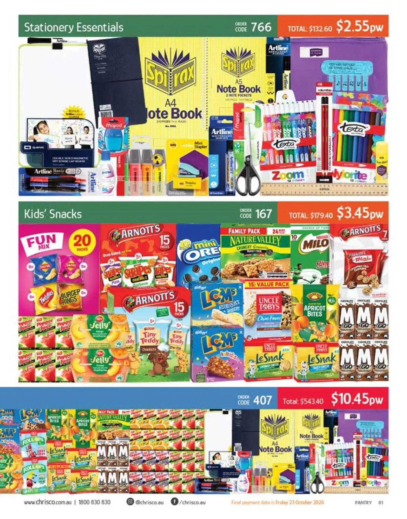 Chrisco Hampers catalogue - Catalogue valid from 19 September to 31 December 2026 - page 81
