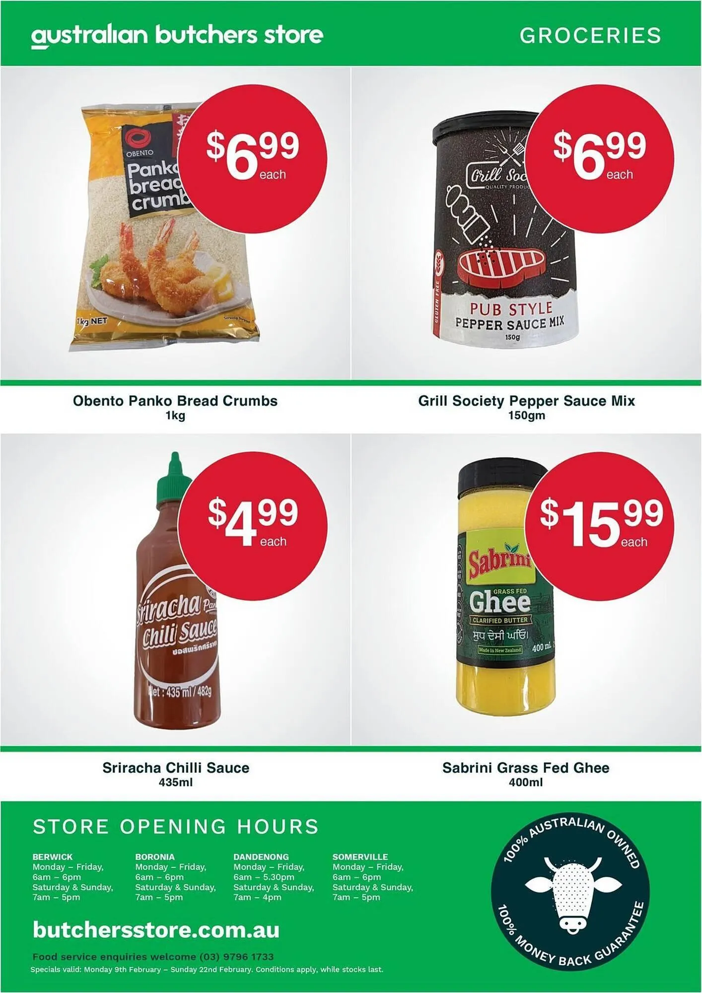 Australian Butchers Store catalogue - Catalogue valid from 9 February to 22 February 2026 - page 4