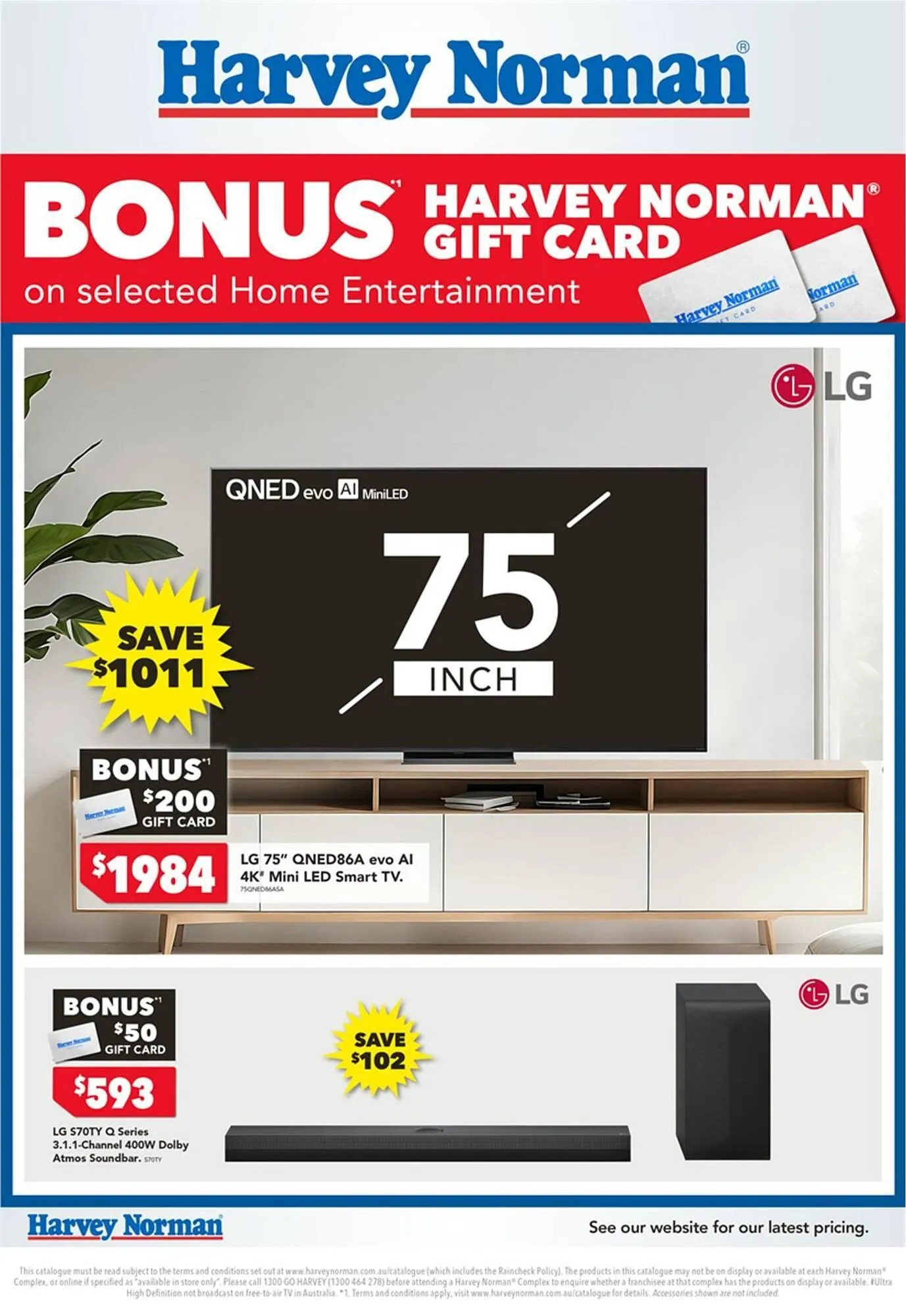 Harvey Norman catalogue - 1