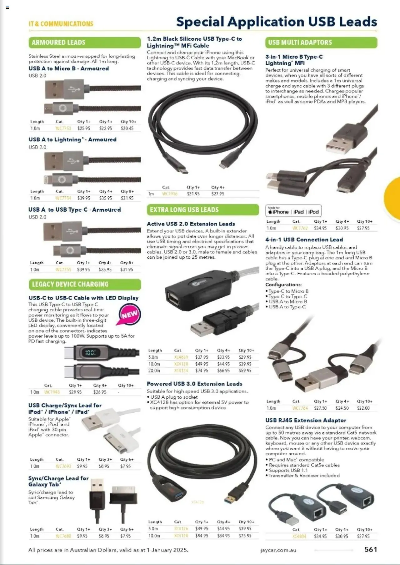 Jaycar Celebrating 40 Years in Electronics - Catalogue valid from 1 January to 29 August 2025 - page 489