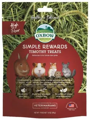 Oxbow Simple Rewards Timothy Treats