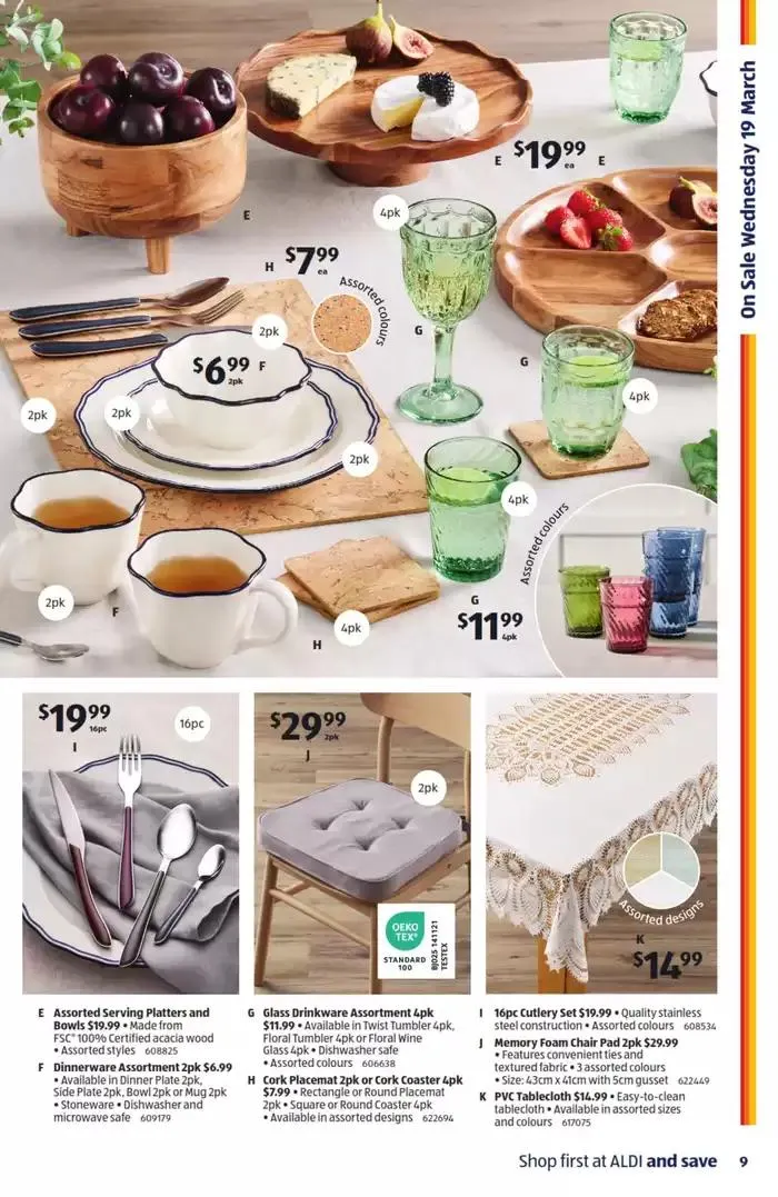 ALDI Special Buys - Catalogue valid from 19 March to 25 March 2025 - page 9