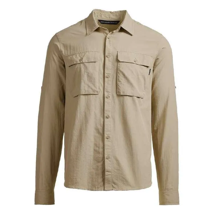 Men's Ormiston II Long Sleeve Shirt Aluminium Medium