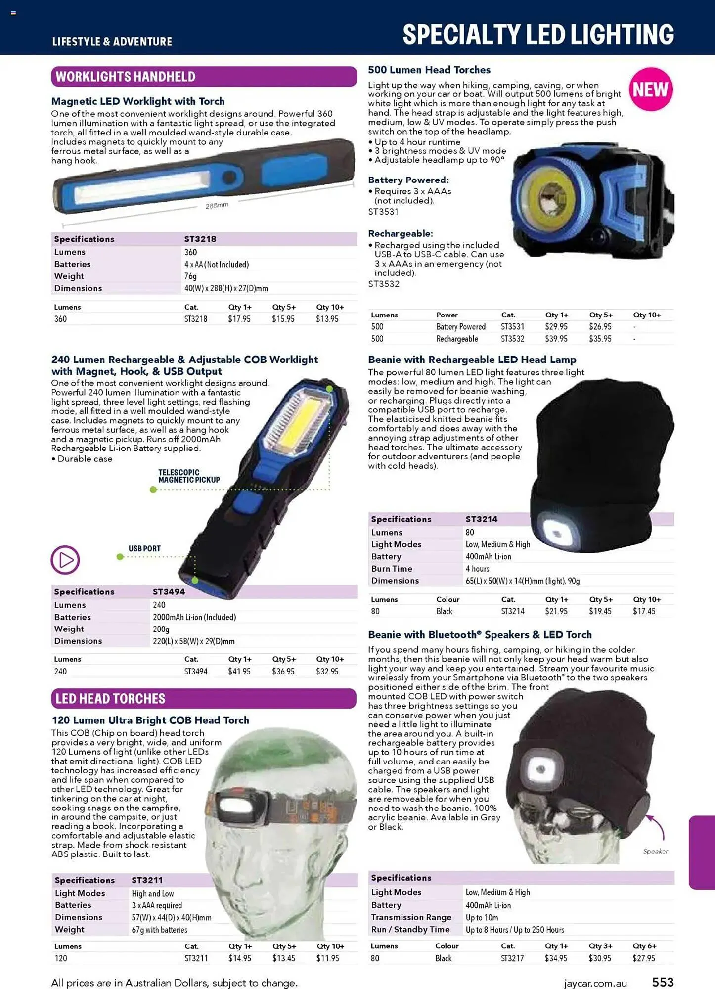 Jaycar Electronics catalogue - Catalogue valid from 8 July to 9 July 2026 - page 553