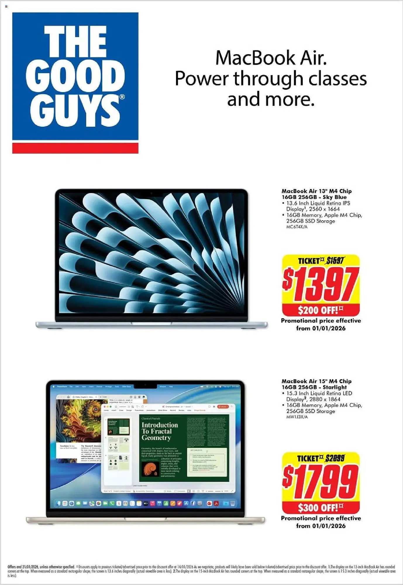 The Good Guys catalogue - Catalogue valid from 13 January to 21 January 2026 - page 1