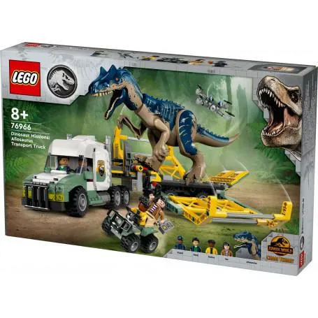 LEGO Jurassic World Dinosaur Missions: Allosaurus Transport Truck 76966