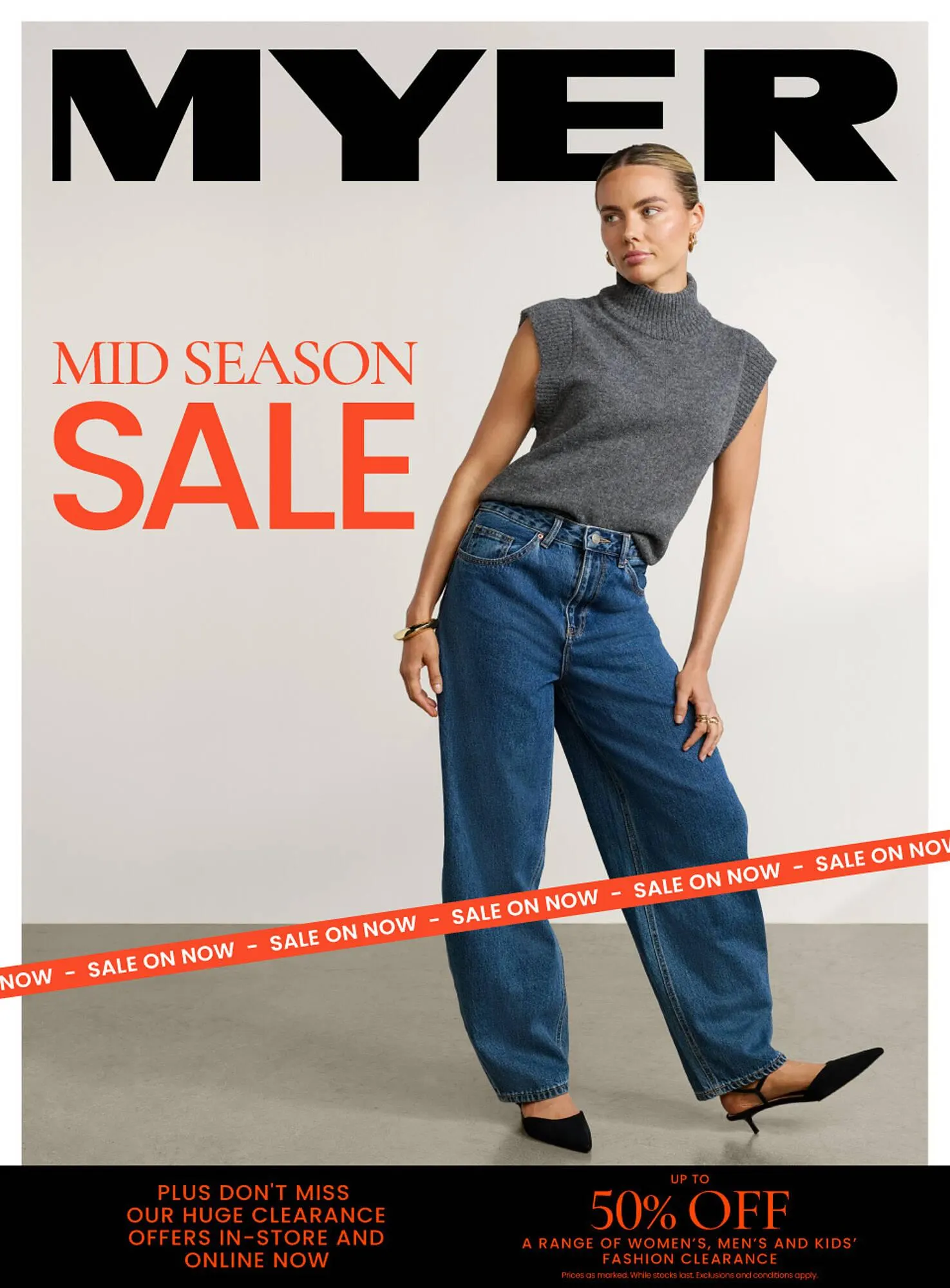 Myer catalogue - Catalogue valid from 4 March to 22 March 2026 - page 1