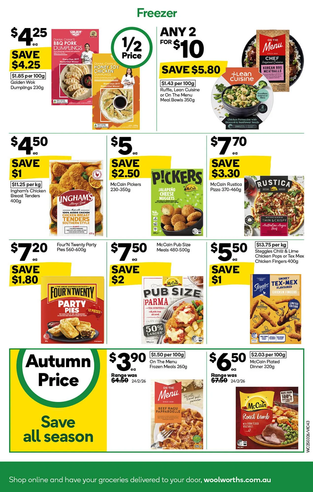 Woolworths catalogue - Catalogue valid from 25 March to 31 March 2026 - page 43